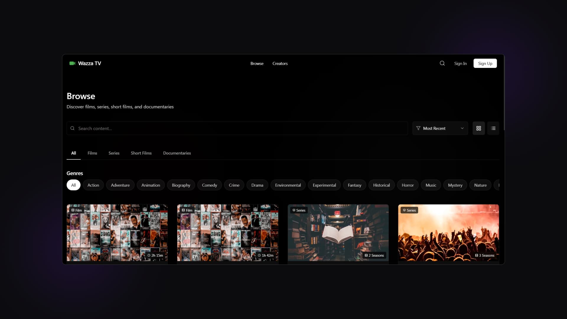 Wazza TV: The Future of Entertainment Distribution